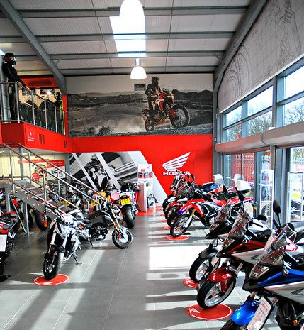 Honda Showroom Interior